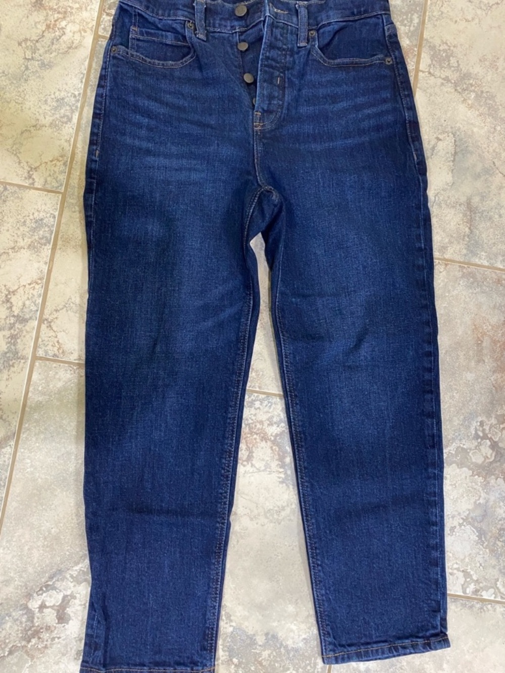 Old Navy High-Rise Dark Indigo Jeans